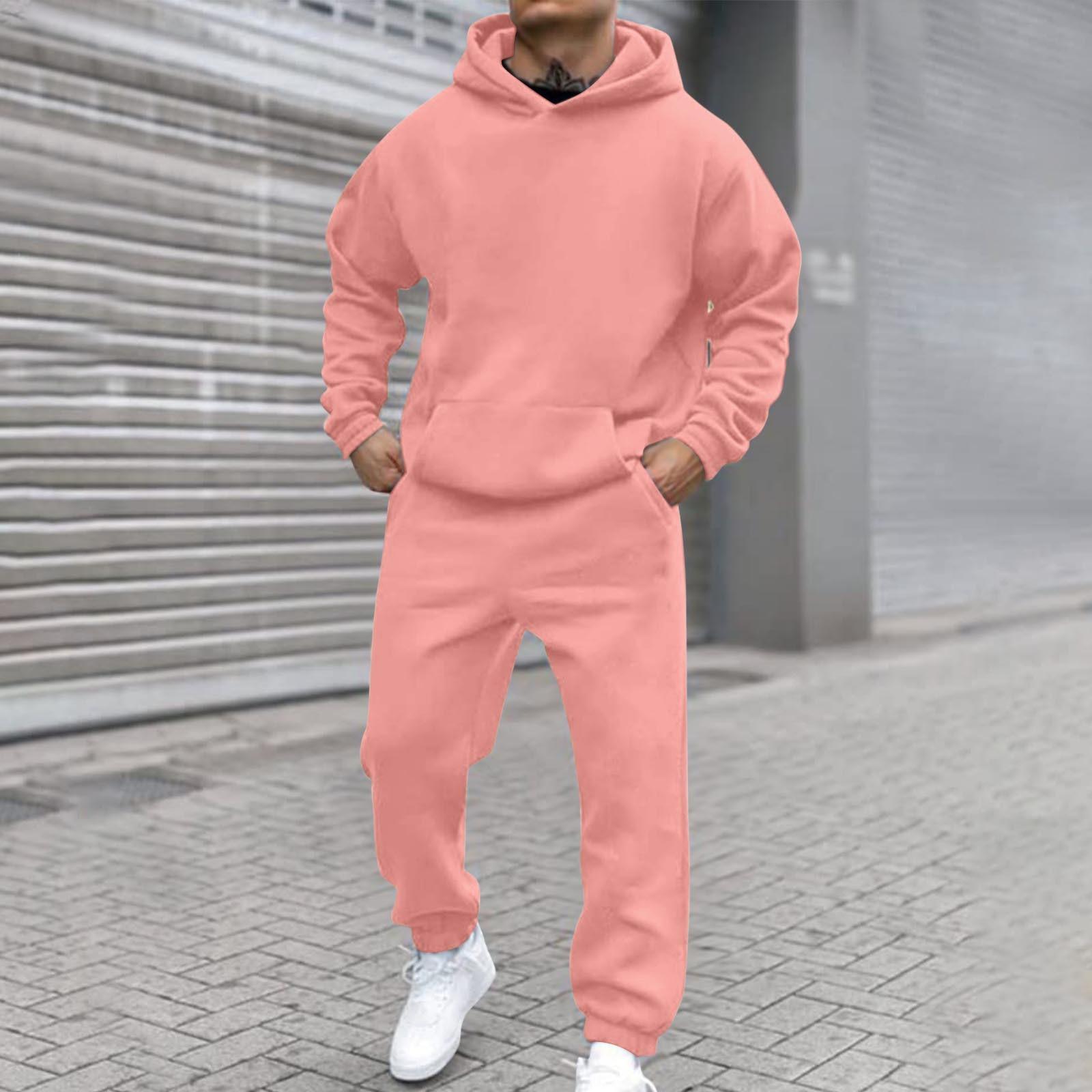 Mens Hooded Sweatshirt and Sweatpants Set Casual Pullover Hoodie and Jogger Pants Two Piece Outfit for Everyday Wear XL розовый
Mens Hooded Sweatshirt and Sweatpants Set Casual Pullover Hoodie and Jogger Pants Two Piece Outfit for Everyday Wear XL розовый