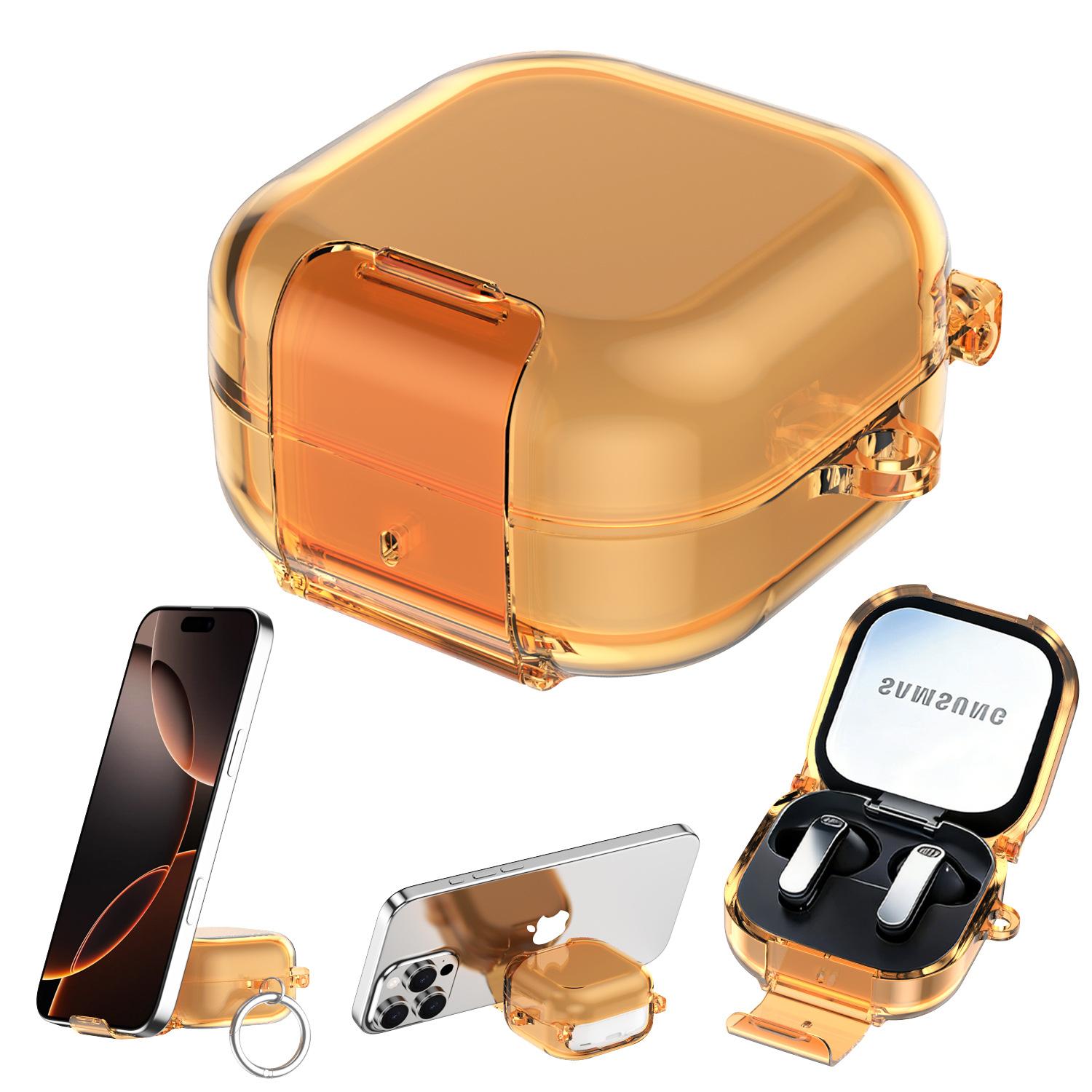 Transparent Candy Security Lock Cover for Samsung Galaxy Buds 4 4 Pro Shockproof Earphone Protective Case with Hidden Bracket помаранчевий
Transparent Candy Security Lock Cover for Samsung Galaxy Buds 4 4 Pro Shockproof Earphone Protective Case with Hidden Bracket помаранчевий