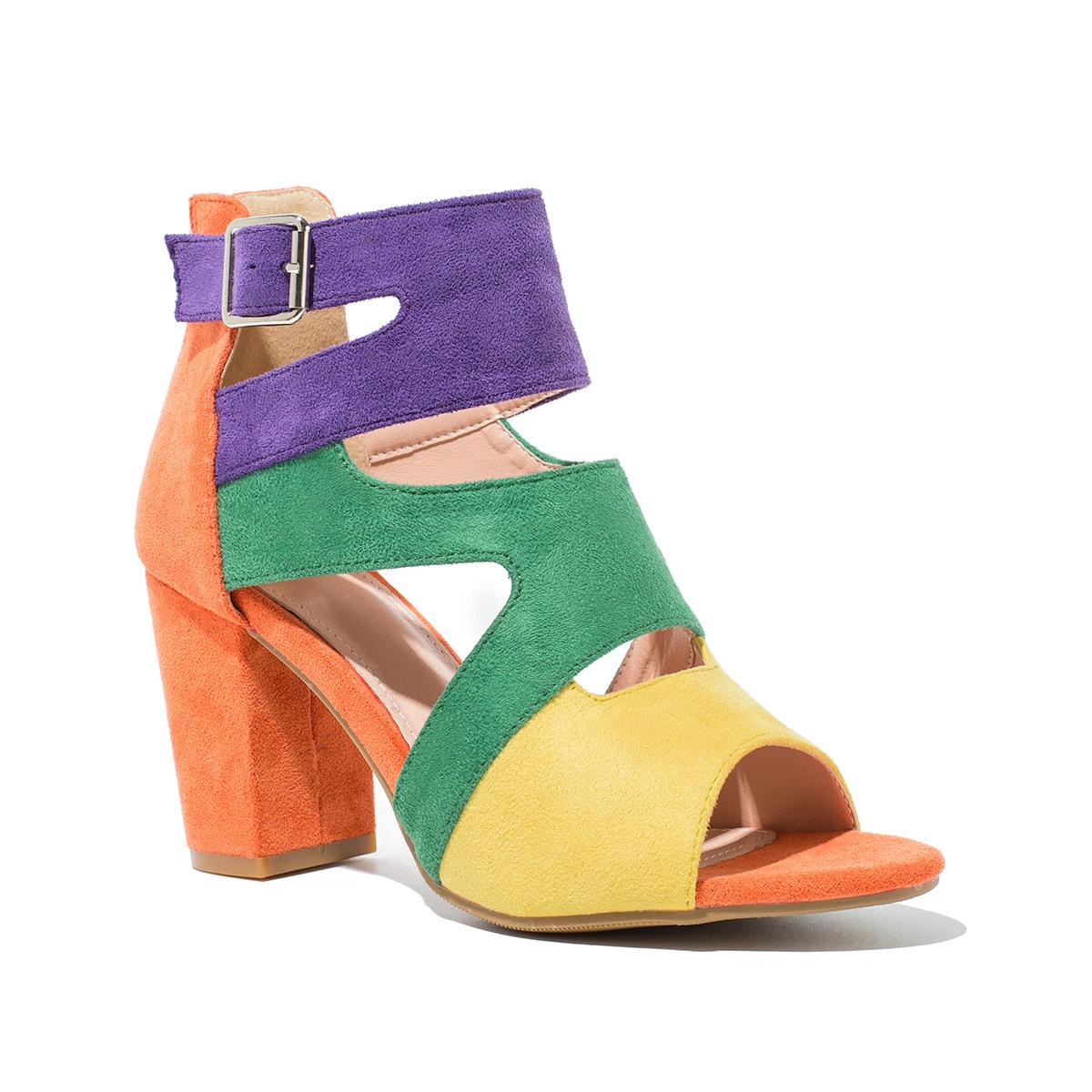 Босоножки женские цвет толстый каблук высокий каблук женская обувь носить рыбий рот открытый носок задний мешок каблук 36 разноцветный
Босоножки женские цвет толстый каблук высокий каблук женская обувь носить рыбий рот открытый носок задний мешок каблук 36 разноцветный