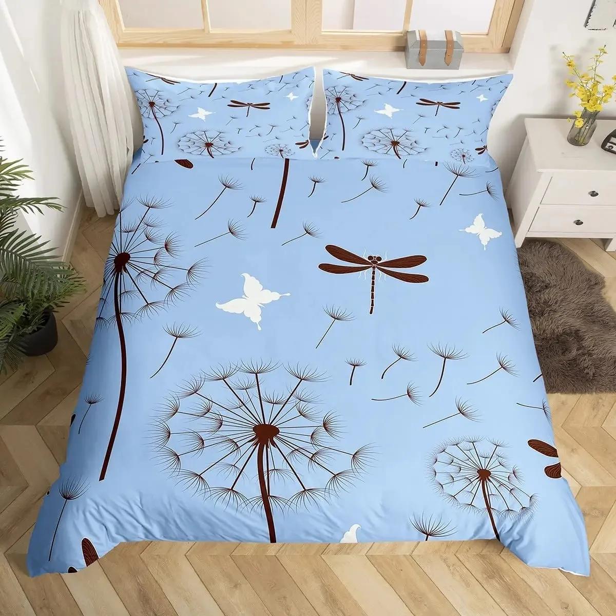 Dandelion Duvet Cover Set White Flower Pattern Polyester Comforter Cover King Queen Full Size for Kids Boys Girls Bedding Set 70x133cm
Dandelion Duvet Cover Set White Flower Pattern Polyester Comforter Cover King Queen Full Size for Kids Boys Girls Bedding Set 70x133cm