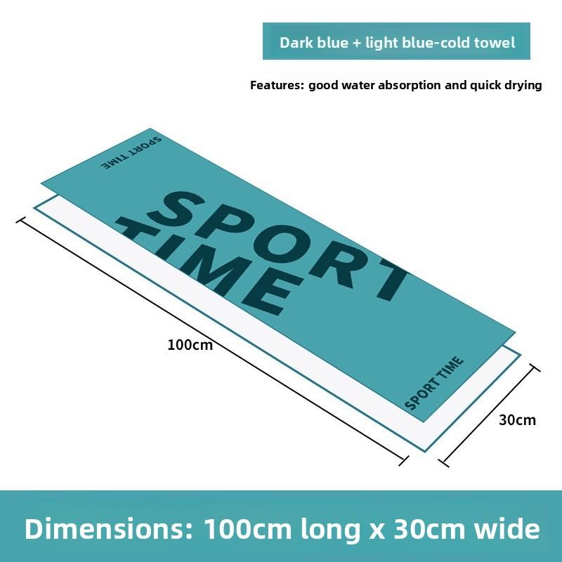 Summer running sports gym sweat-absorbing towel, outdoor cooling towel, sweat-absorbing quick-dry ice-feel printed towel 100x30cm. синій
Summer running sports gym sweat-absorbing towel, outdoor cooling towel, sweat-absorbing quick-dry ice-feel printed towel 100x30cm. синій