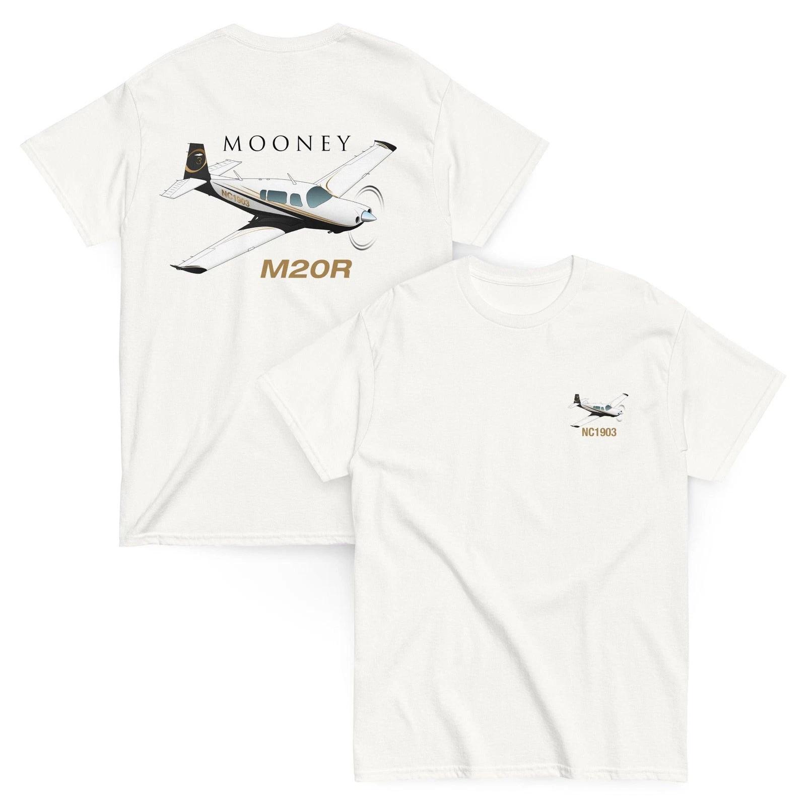 Mooney M20R Ovation Airplane T-Shirt - Personalized with Your N# - Back & Front S
Mooney M20R Ovation Airplane T-Shirt - Personalized with Your N# - Back & Front S