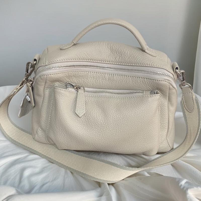 Женская универсальная сумка из натуральной кожи: Верхний слой коровьей кожи, мягкая модная сумка через плечо и кроссбоди белый
Женская универсальная сумка из натуральной кожи: Верхний слой коровьей кожи, мягкая модная сумка через плечо и кроссбоди белый