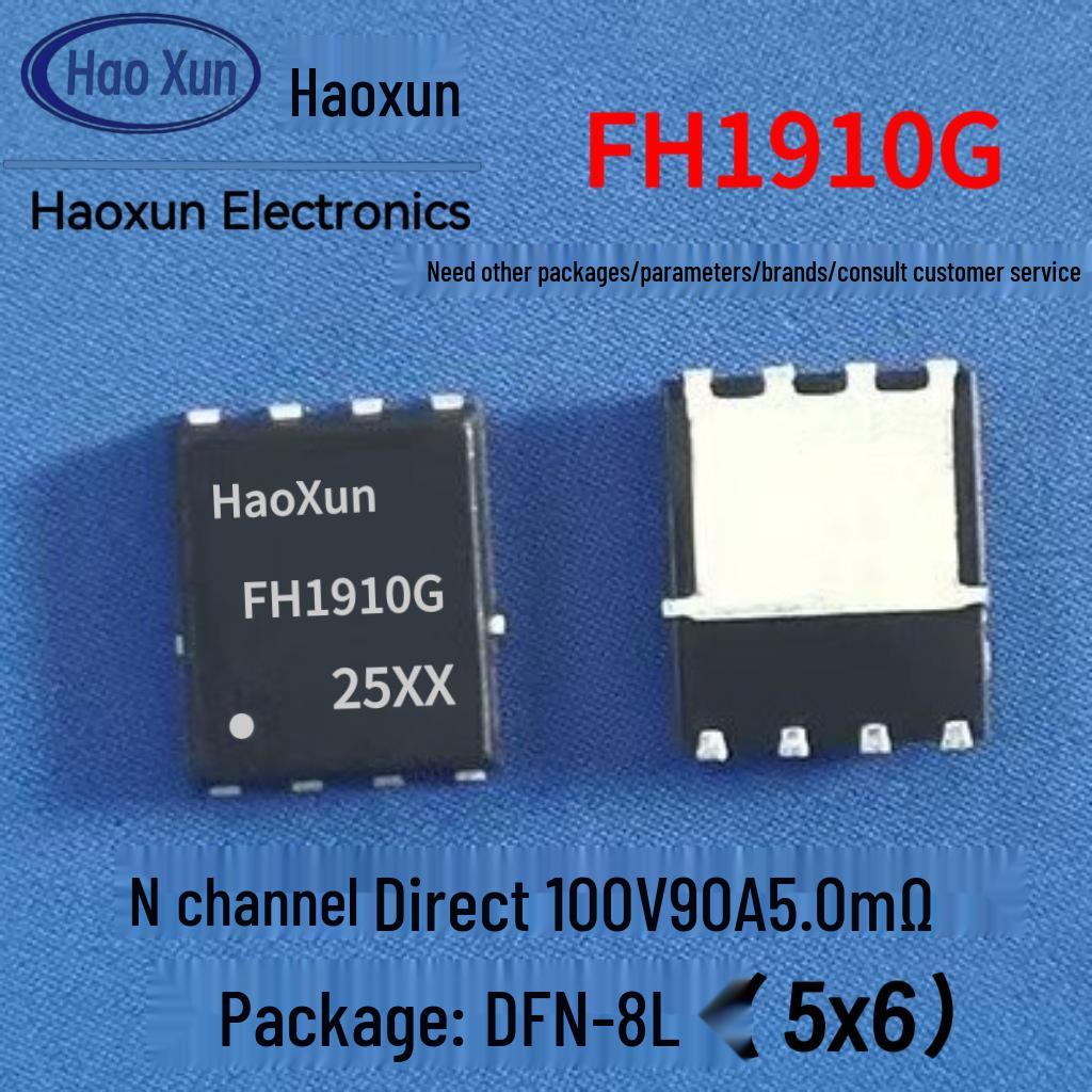 100V 90A N-Channel MOSFET DFN5*6-8 SMD Tube FH1910G
100V 90A N-Channel MOSFET DFN5*6-8 SMD Tube FH1910G