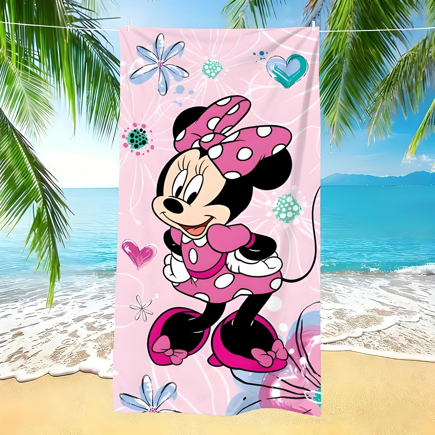 1pc Minnie Mouse Beach Towel - Polyester 2D Print Pink Polka Dot & Floral Design, Quick-Dry & Lightweight for Swimming, W40*H60(CM)
1pc Minnie Mouse Beach Towel - Polyester 2D Print Pink Polka Dot & Floral Design, Quick-Dry & Lightweight for Swimming, W40*H60(CM)