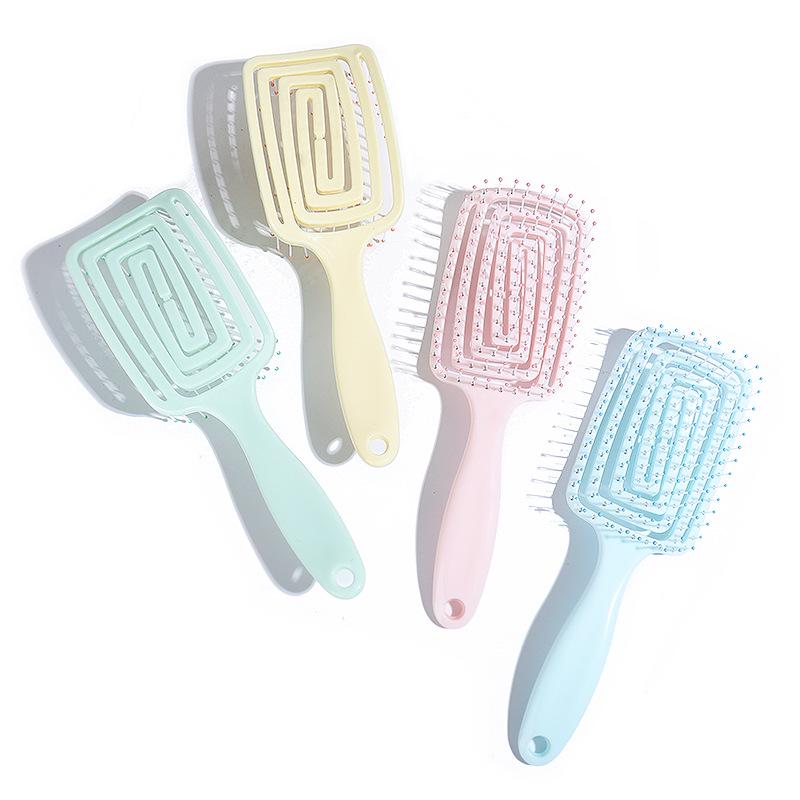 Vent Brush for Blow-drying and Massage - Hollowed-out Square Design for Wet and Dry Hair Styling жёлтый
Vent Brush for Blow-drying and Massage - Hollowed-out Square Design for Wet and Dry Hair Styling жёлтый