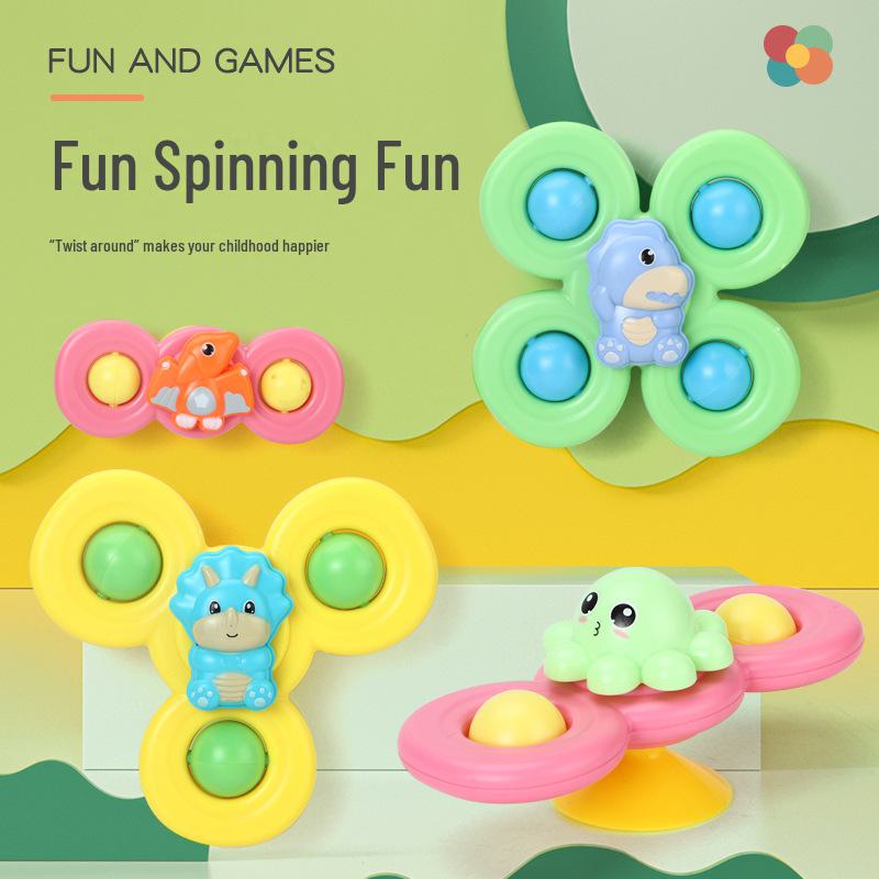 Успокаивающая игрушка на присоске для малышей, вращающаяся на пальцах, гироскоп. Идеально подходит для обеденного стульчика или для купания. Dinosaur Spinning Fun e-commerce box
Успокаивающая игрушка на присоске для малышей, вращающаяся на пальцах, гироскоп. Идеально подходит для обеденного стульчика или для купания. Dinosaur Spinning Fun e-commerce box