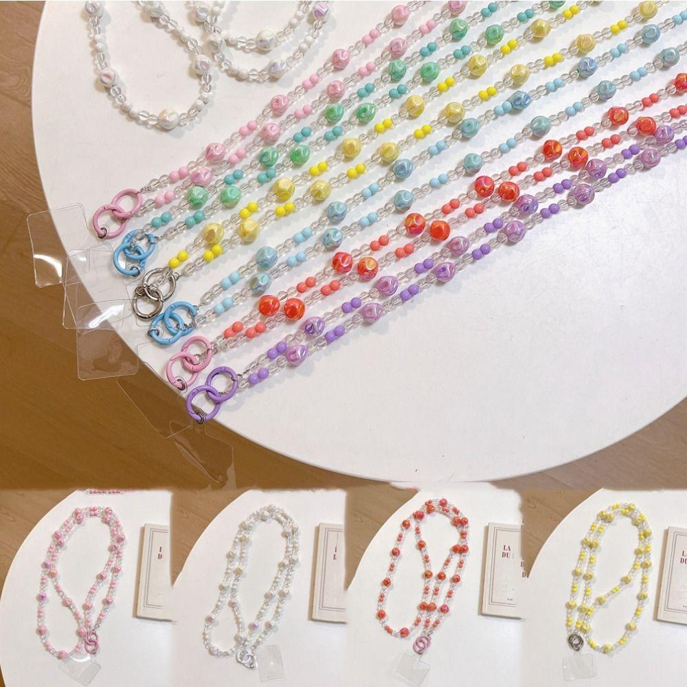 Long-style Beaded Crossbody Phone Chain Anti Loss Phone Neck Straps Mobile Phone Pendant style E
Long-style Beaded Crossbody Phone Chain Anti Loss Phone Neck Straps Mobile Phone Pendant style E