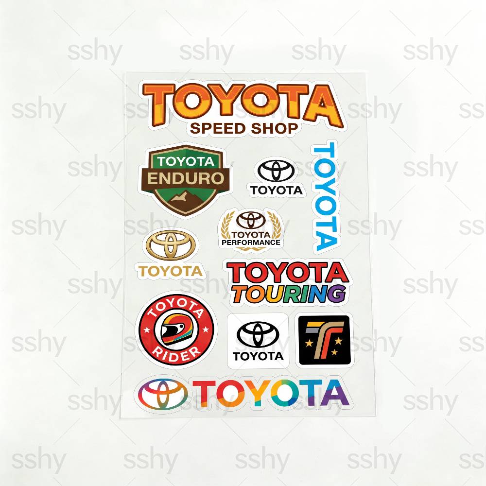 FOR TOYOTA TRO Durable Waterproof Reflective Decor Sticker Scratch Cover For Motorcycle Car Helmet Fridge Water Cup Accessories 20x30cm
FOR TOYOTA TRO Durable Waterproof Reflective Decor Sticker Scratch Cover For Motorcycle Car Helmet Fridge Water Cup Accessories 20x30cm