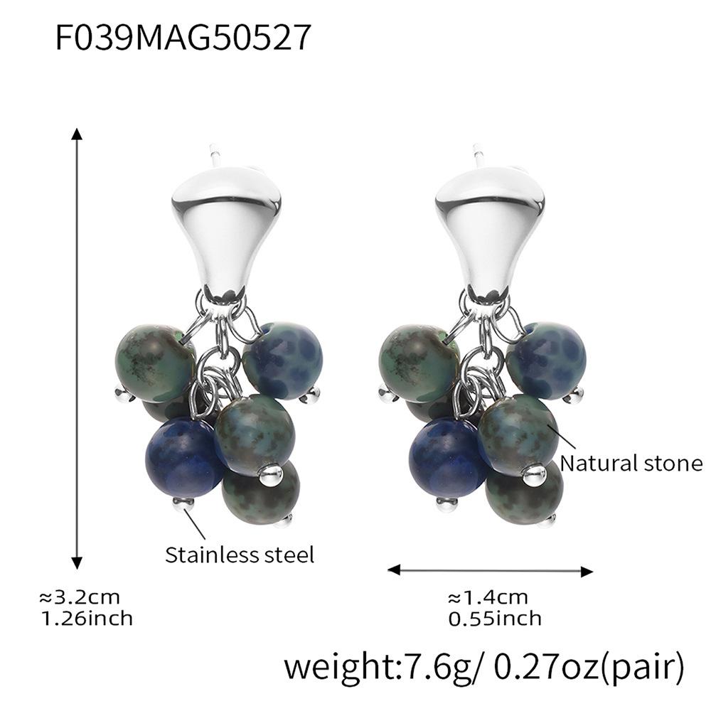 Mili Niche Luxury Grape Tiger Eye Stone Stainless Steel Earrings for Women
Mili Niche Luxury Grape Tiger Eye Stone Stainless Steel Earrings for Women