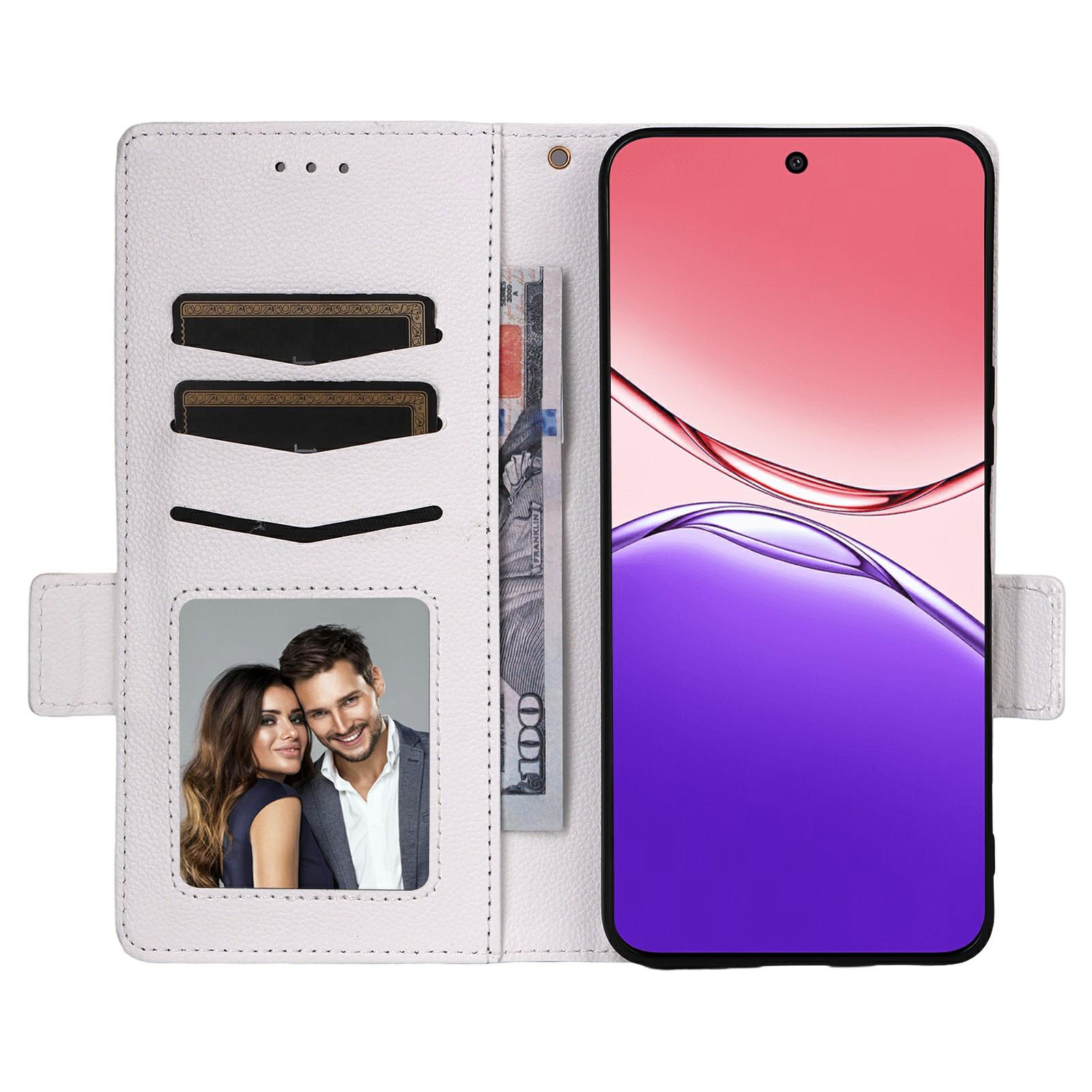 For Oppo F29 Pro 5G (Global)/A5 Pro 5G (China) Case with Wrist Strap Litchi Texture PU Leather Wallet Phone Cover Dark Blue
For Oppo F29 Pro 5G (Global)/A5 Pro 5G (China) Case with Wrist Strap Litchi Texture PU Leather Wallet Phone Cover Dark Blue