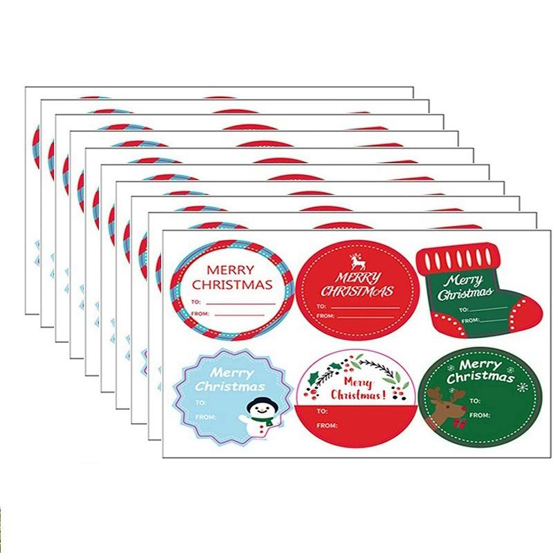 30 шт./3 листа Рождественские наклейки для украшения подарочной упаковки, бумажные наклейки-этикетки, бирки с именами, декор «Счастливого Рождества», Новый год A
30 шт./3 листа Рождественские наклейки для украшения подарочной упаковки, бумажные наклейки-этикетки, бирки с именами, декор «Счастливого Рождества», Новый год A