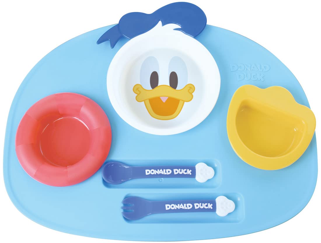 Nishiki Kasei Donald Duck Icon Lunch Plate, Blue
Nishiki Kasei Donald Duck Icon Lunch Plate, Blue