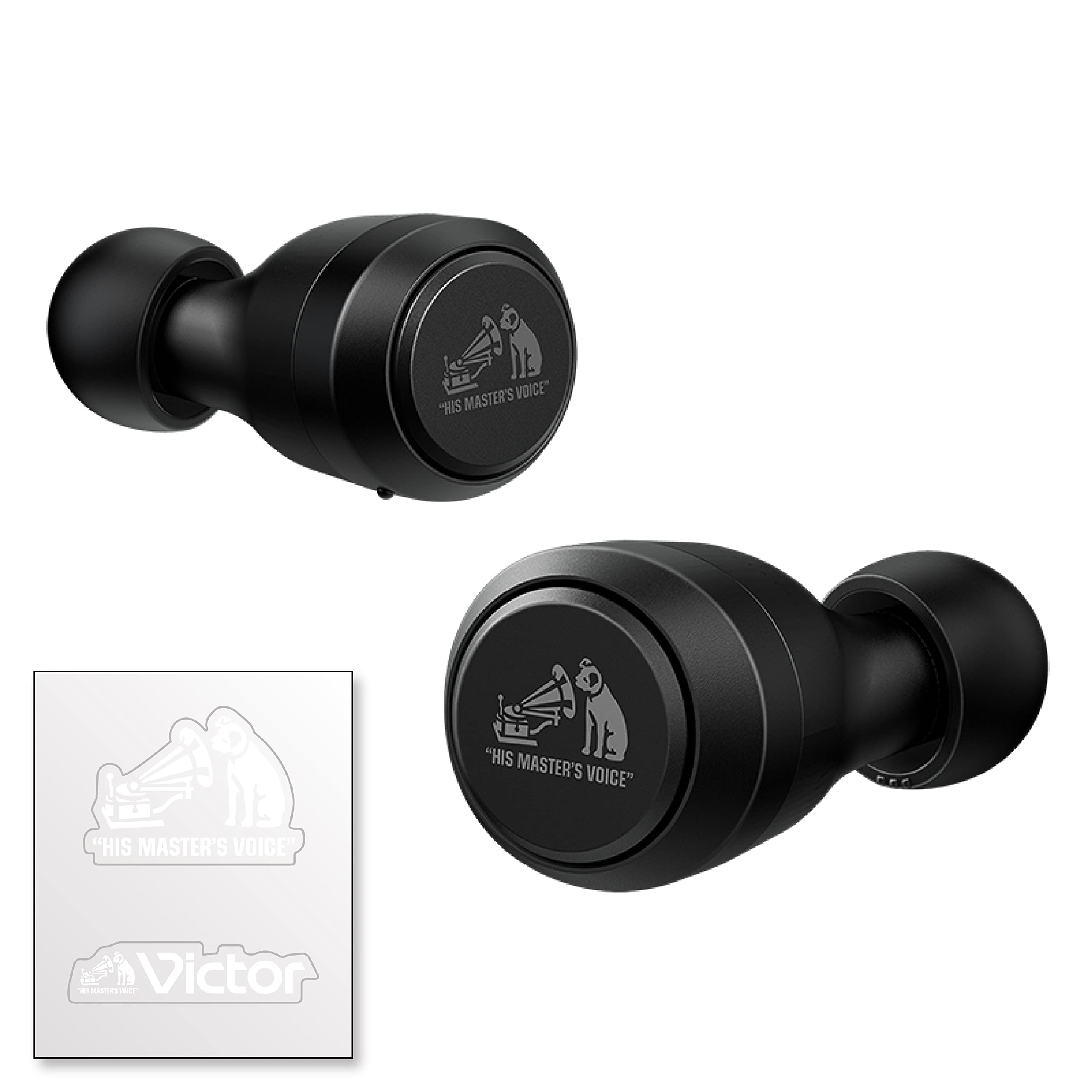 JVC Kenwood Victor HA-FX150T-BA Wireless Bluetooth Earbuds with Stickers, Noise Cancelling, Ambient Sound Capture, Waterproof, Low Latency, with Mic,
JVC Kenwood Victor HA-FX150T-BA Wireless Bluetooth Earbuds with Stickers, Noise Cancelling, Ambient Sound Capture, Waterproof, Low Latency, with Mic,