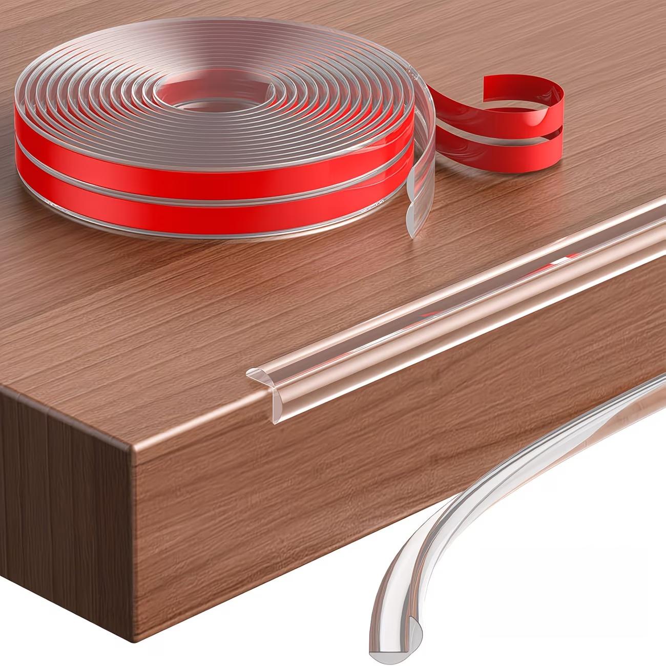 1pc 1/3Meters Table Edge Guard Furniture Corner Protector Strip Self Adhesive Transparent Collision Proof Soft Bumper 1mx20mm прозорий
1pc 1/3Meters Table Edge Guard Furniture Corner Protector Strip Self Adhesive Transparent Collision Proof Soft Bumper 1mx20mm прозорий