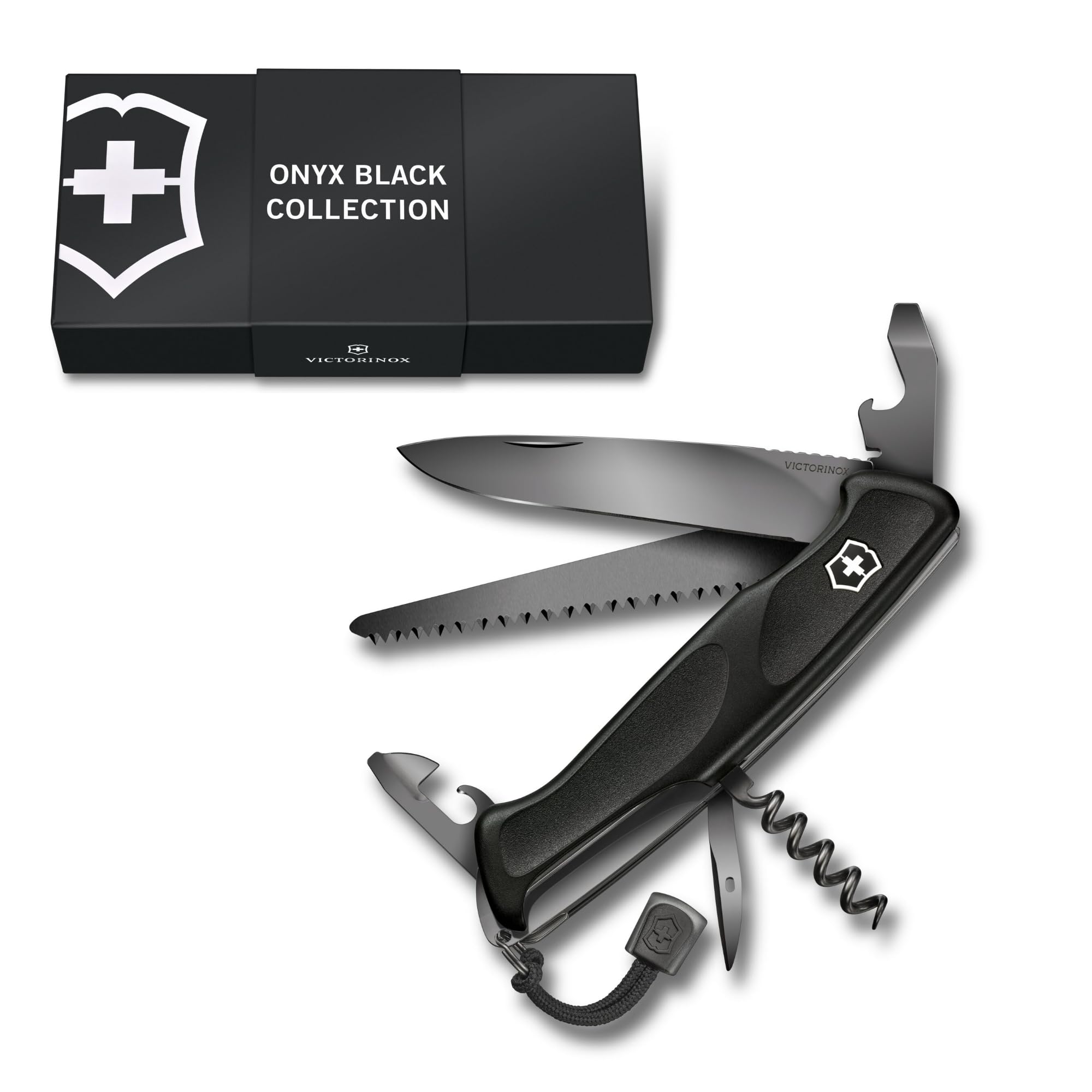 VICTORINOX Ranger 55 Grip Onyx Black Ranger 55 Grip Швейцарський армійський ніж Багатофункціональний ніж Подарунок для активного відпочинку Компактний Набір для екстрених випадків 12 функцій
VICTORINOX Ranger 55 Grip Onyx Black Ranger 55 Grip Швейцарський армійський ніж Багатофункціональний ніж Подарунок для активного відпочинку Компактний Набір для екстрених випадків 12 функцій