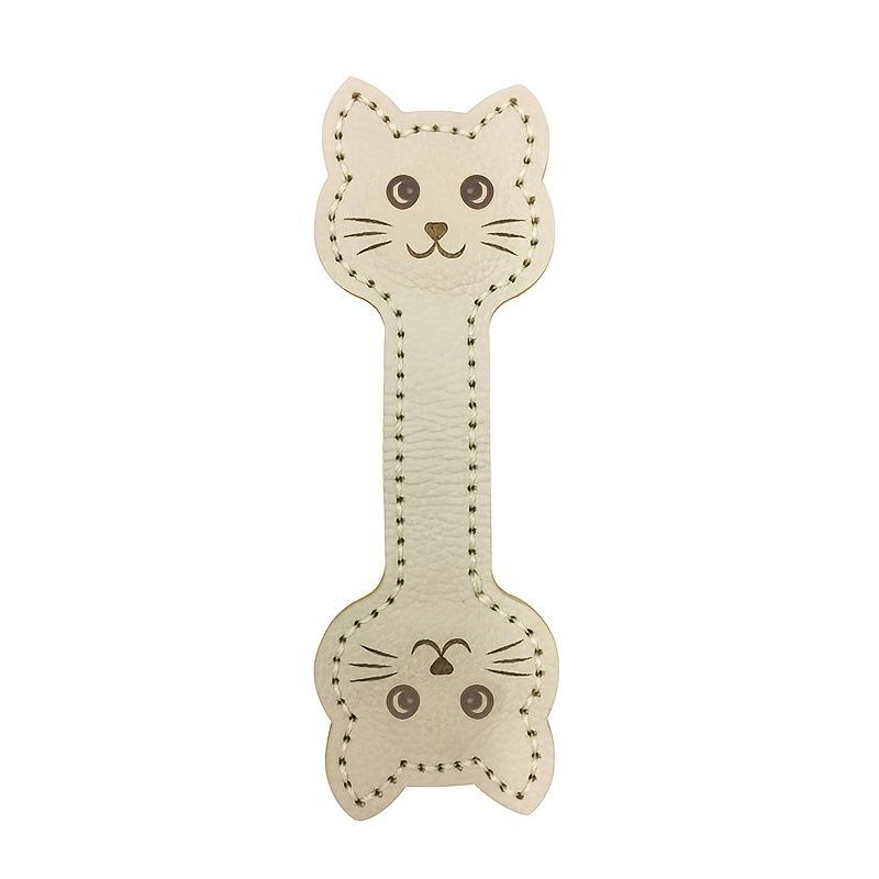 Cute Cat Shape Book Marker Clip Magnetic Bookmark Decorative PU Leather Reading Lovers Gift Stationery for Office School Home белый
Cute Cat Shape Book Marker Clip Magnetic Bookmark Decorative PU Leather Reading Lovers Gift Stationery for Office School Home белый