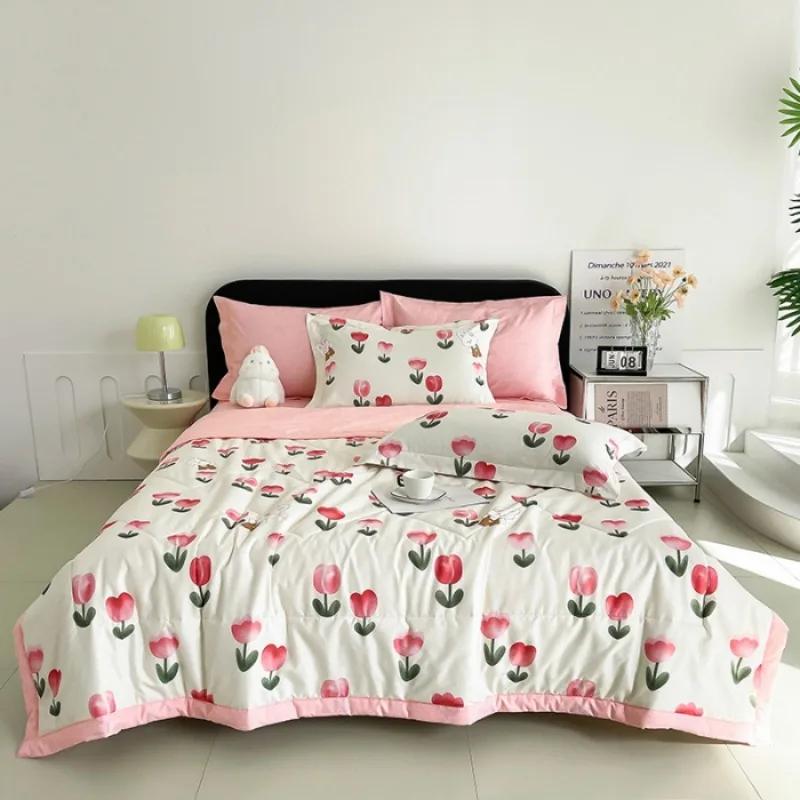 Simple printing fashion single summer quilt air conditioner quilt Xia Liang quilt 1-piece without pillowcase 100x150cm 1pcs
Simple printing fashion single summer quilt air conditioner quilt Xia Liang quilt 1-piece without pillowcase 100x150cm 1pcs