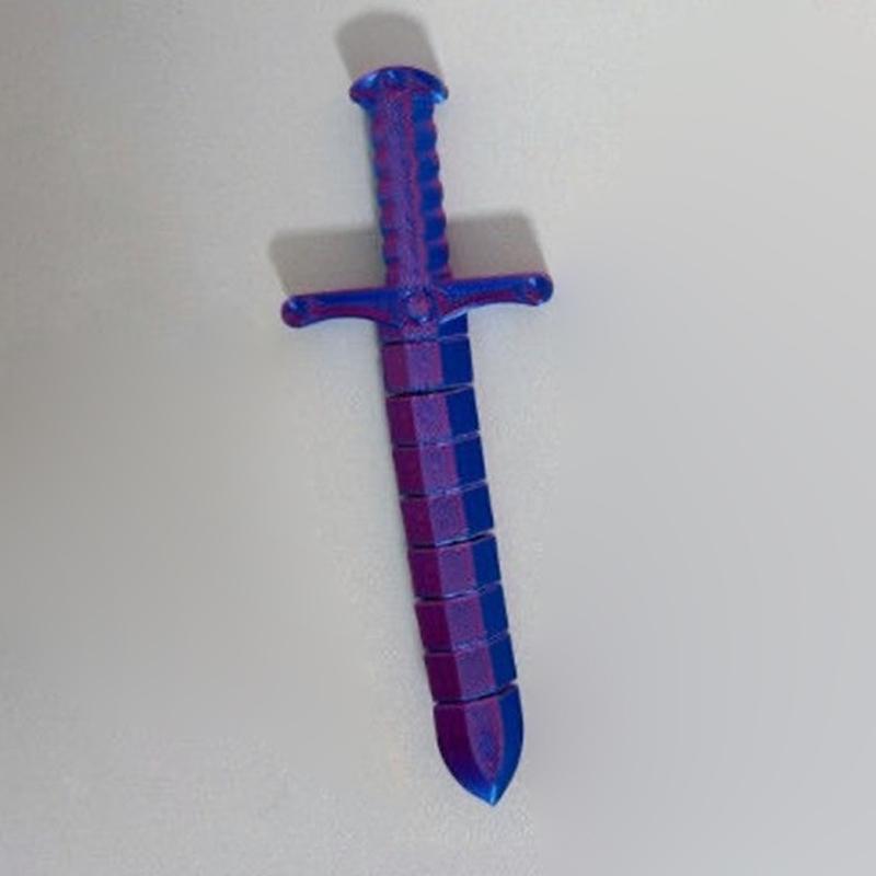 4 Colors New Deformation Sword Whip Bent And Deformed Stretched Lock Sword Flexible Joint Activities Decompression Funny Toy 11cm
4 Colors New Deformation Sword Whip Bent And Deformed Stretched Lock Sword Flexible Joint Activities Decompression Funny Toy 11cm