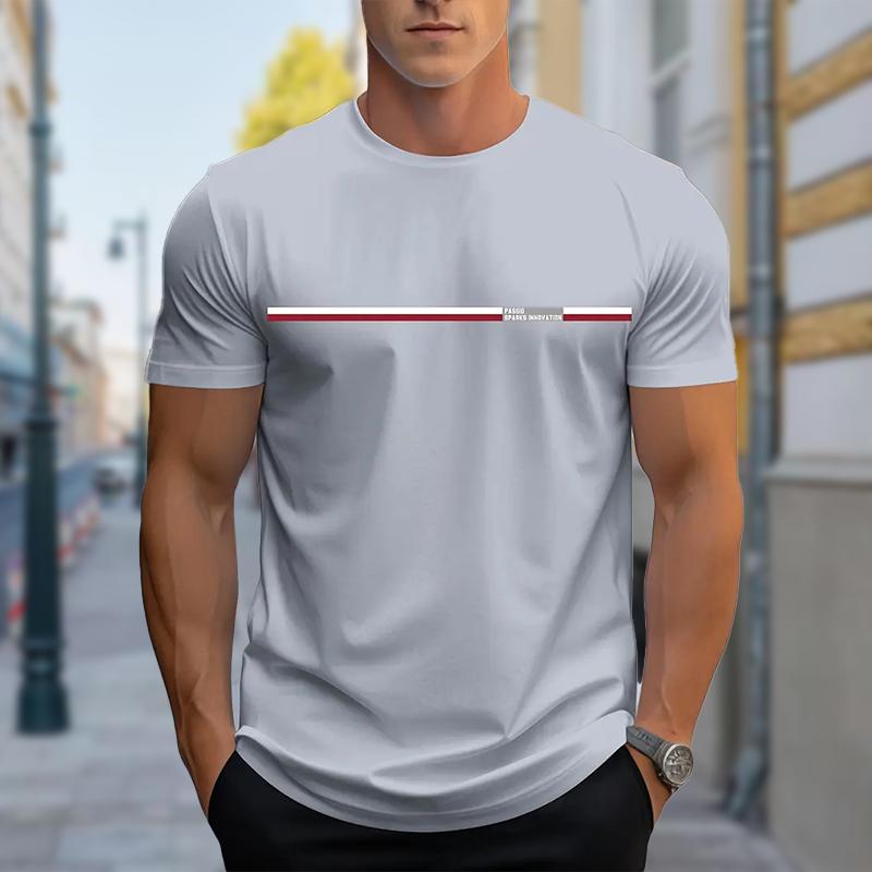 Новая летняя мужская модная футболка с простым принтом, мужская футболка, топ 3XL серый
Новая летняя мужская модная футболка с простым принтом, мужская футболка, топ 3XL серый