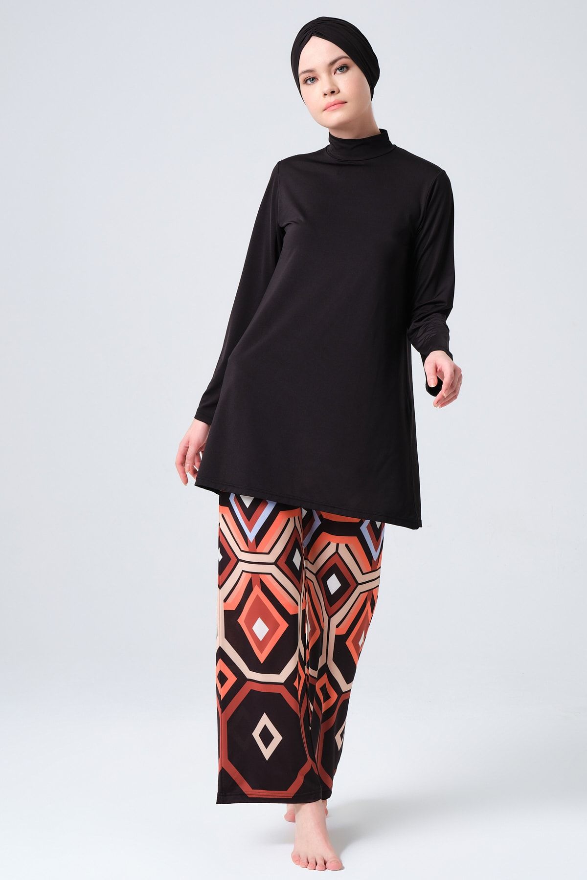 Жіночий мусульманський скромний ісламський повне покриття Burkini Beach Swimwear Costume Swimwear Hijab Beachwear Swimsuit S
Жіночий мусульманський скромний ісламський повне покриття Burkini Beach Swimwear Costume Swimwear Hijab Beachwear Swimsuit S