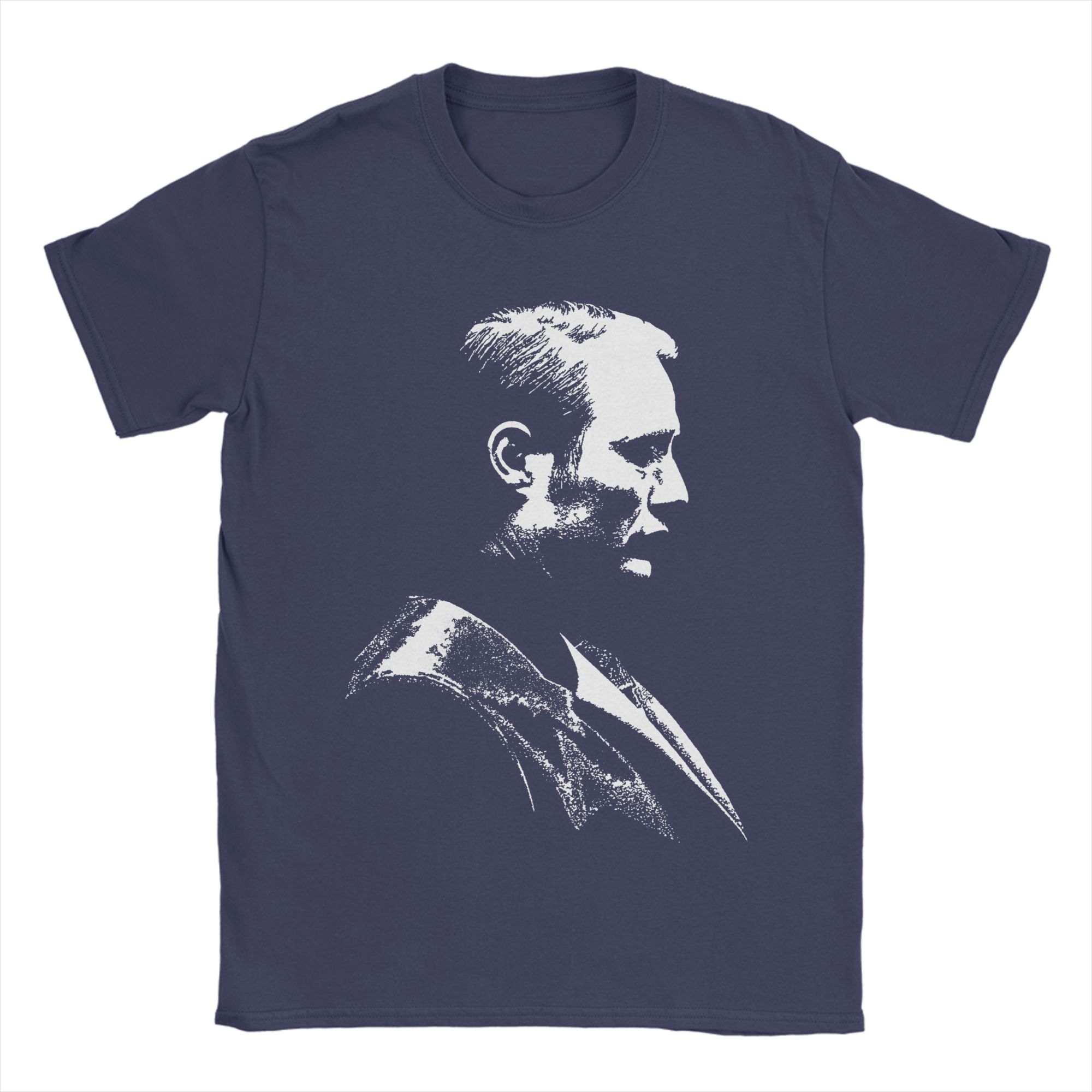 Mens Hannibal Lecter Mads Mikkelsen T Shirt Pure Cotton Tops Novelty Short Sleeve O Neck Tees Plus Size TShirt 4XL
Mens Hannibal Lecter Mads Mikkelsen T Shirt Pure Cotton Tops Novelty Short Sleeve O Neck Tees Plus Size TShirt 4XL