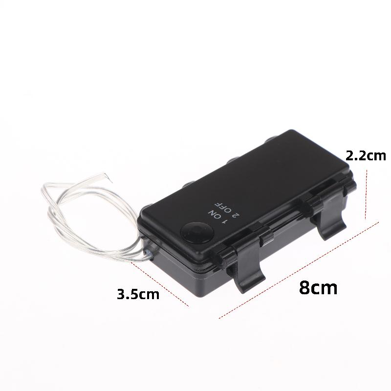 1Pcs 2 Sections AA Battery Holder With ON-OFF 3V No.5 Waterproof And Dustproof Battery Cartridge DIY Accessories
1Pcs 2 Sections AA Battery Holder With ON-OFF 3V No.5 Waterproof And Dustproof Battery Cartridge DIY Accessories