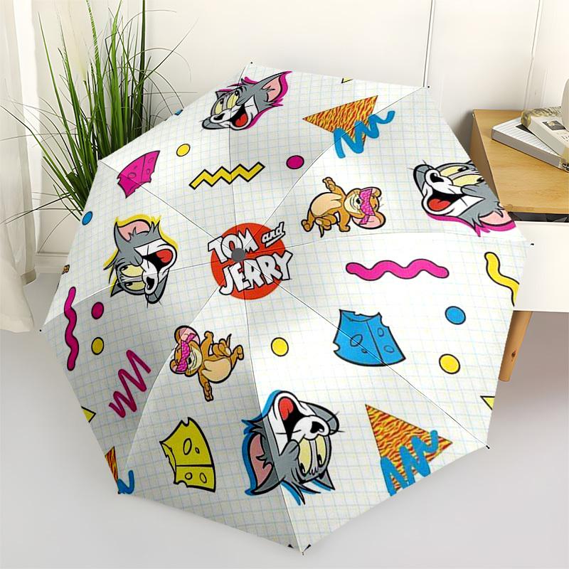 1pc Tom Jerry 80s Throwback Party Umbrella with Plastic Handle,Cartoon Pattern,Suitable for All Seasons Multi-functional Umbrella419
1pc Tom Jerry 80s Throwback Party Umbrella with Plastic Handle,Cartoon Pattern,Suitable for All Seasons Multi-functional Umbrella419