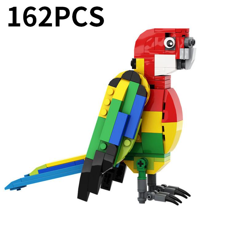 MOC Parrot Building Blocks Set, 162Pcs Colorful Bird Model, Educational STEM Construction Toy Desktop Decoration
MOC Parrot Building Blocks Set, 162Pcs Colorful Bird Model, Educational STEM Construction Toy Desktop Decoration
