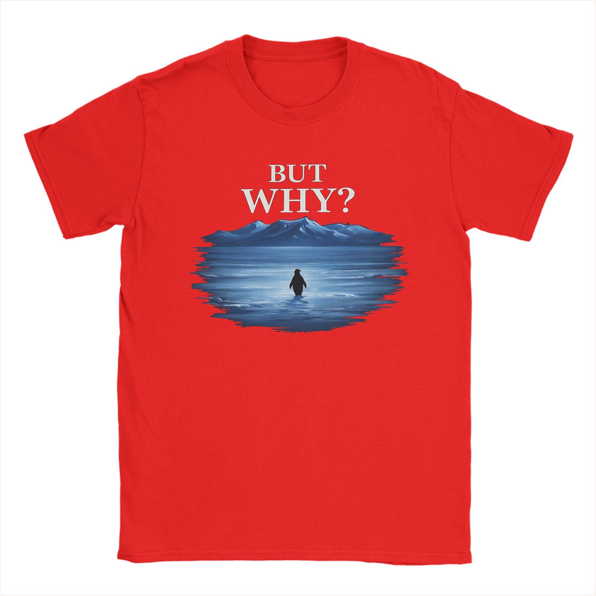 But Why Nihilist Penguin Meme TShirt for Unisex Casual 100 Cotton Tees Crewneck Short Sleeve T Shirts Gift Idea Clothing S
But Why Nihilist Penguin Meme TShirt for Unisex Casual 100 Cotton Tees Crewneck Short Sleeve T Shirts Gift Idea Clothing S
