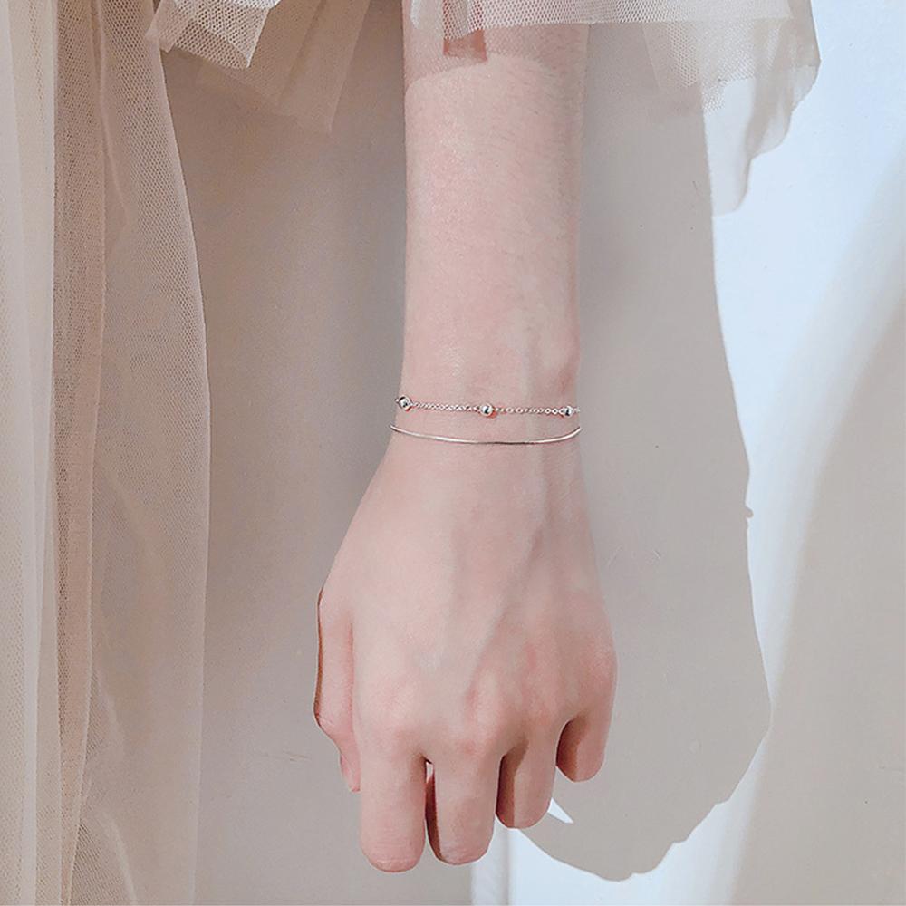 Women Ladies Elegant Sweet Double Layer Vintage Bangle Bead Bracelet Bead Chain Fashion Jewelry
Women Ladies Elegant Sweet Double Layer Vintage Bangle Bead Bracelet Bead Chain Fashion Jewelry
