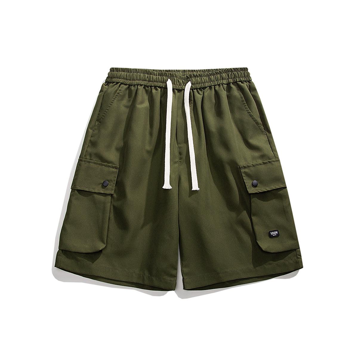 Man s Summer Thin Quick-drying Multi-pocket Solid Color Tooling Shorts Man s Japanese Loose Extended sizes Five-point Pants S армія зелений колір
Man s Summer Thin Quick-drying Multi-pocket Solid Color Tooling Shorts Man s Japanese Loose Extended sizes Five-point Pants S армія зелений колір