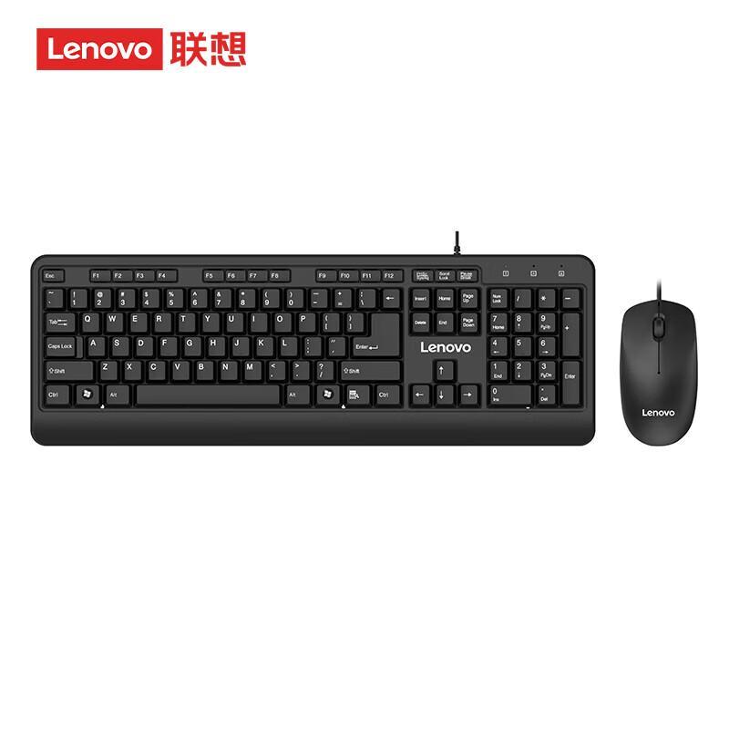 Lenovo KM4800 Wired Keyboard and Mouse Combo
Lenovo KM4800 Wired Keyboard and Mouse Combo