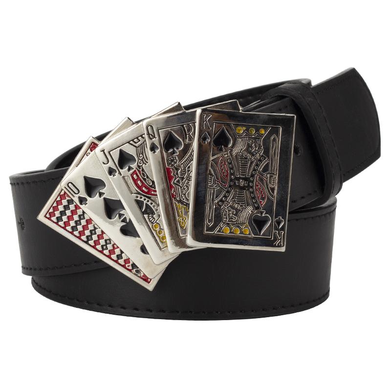 Rose Gun Belt Metal Buckle Lucky Gamble Poker Betting Heavy Metal Rock Decorative Belt Punk Style Playing Card Street Hip Hop 130cm
Rose Gun Belt Metal Buckle Lucky Gamble Poker Betting Heavy Metal Rock Decorative Belt Punk Style Playing Card Street Hip Hop 130cm