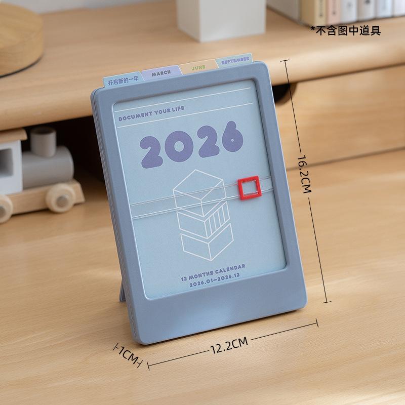 2026 Creative Positioning Desk Calendar Stand Ins Style Wall-Mounted Calendar Bracket Simple Desktop Ornament New Design
2026 Creative Positioning Desk Calendar Stand Ins Style Wall-Mounted Calendar Bracket Simple Desktop Ornament New Design