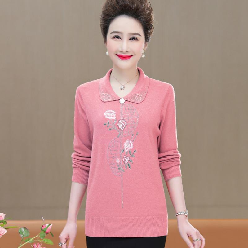 Мама весенняя рубашка с длинным рукавом средняя пожилая женщина бабушка весна и осень женская рубашка одежда для пожилой женщины 4XL (recommended 140-82.5 kg) розовый
Мама весенняя рубашка с длинным рукавом средняя пожилая женщина бабушка весна и осень женская рубашка одежда для пожилой женщины 4XL (recommended 140-82.5 kg) розовый