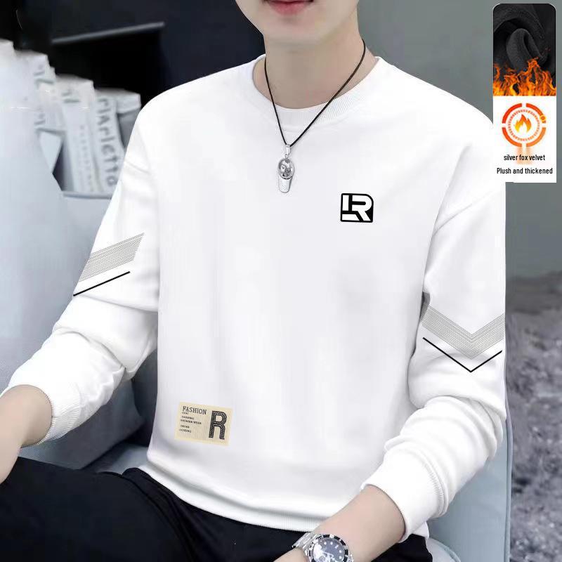 Men s Casual Plus Velvet Hoodie - Winter Style in Black, White, or Gray. Loose Fit, Round Neck, Long Sleeve Sportswear Pullover. 3XL (145-160 jin)
Men s Casual Plus Velvet Hoodie - Winter Style in Black, White, or Gray. Loose Fit, Round Neck, Long Sleeve Sportswear Pullover. 3XL (145-160 jin)