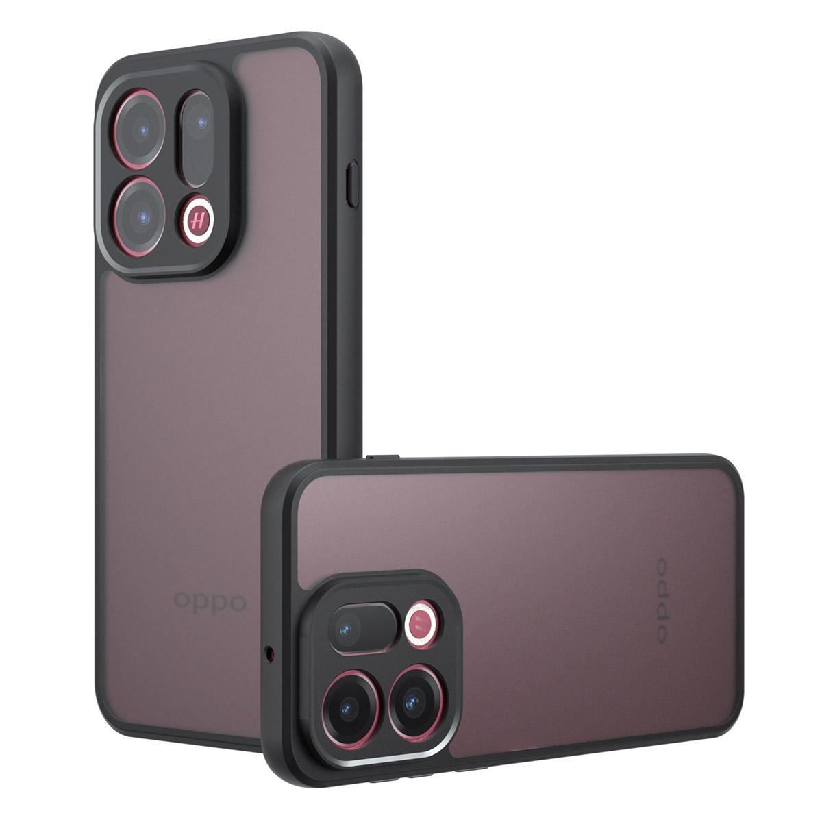 For Oppo Find X9 5G Case Skin-Touch TPU + PC Matte Phone Back Cover, Transparent Black
For Oppo Find X9 5G Case Skin-Touch TPU + PC Matte Phone Back Cover, Transparent Black