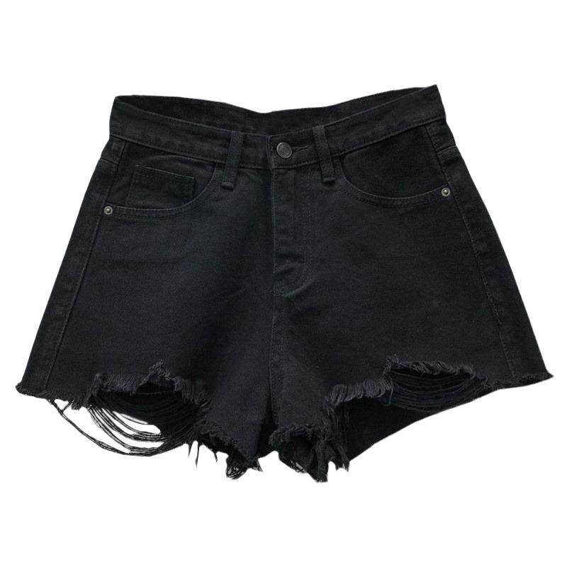 High-waist Denim Shorts for Women In Summer New Loose Black Ripped Versatile Slimming Korean Wide-leg Pants 2XL чорний
High-waist Denim Shorts for Women In Summer New Loose Black Ripped Versatile Slimming Korean Wide-leg Pants 2XL чорний