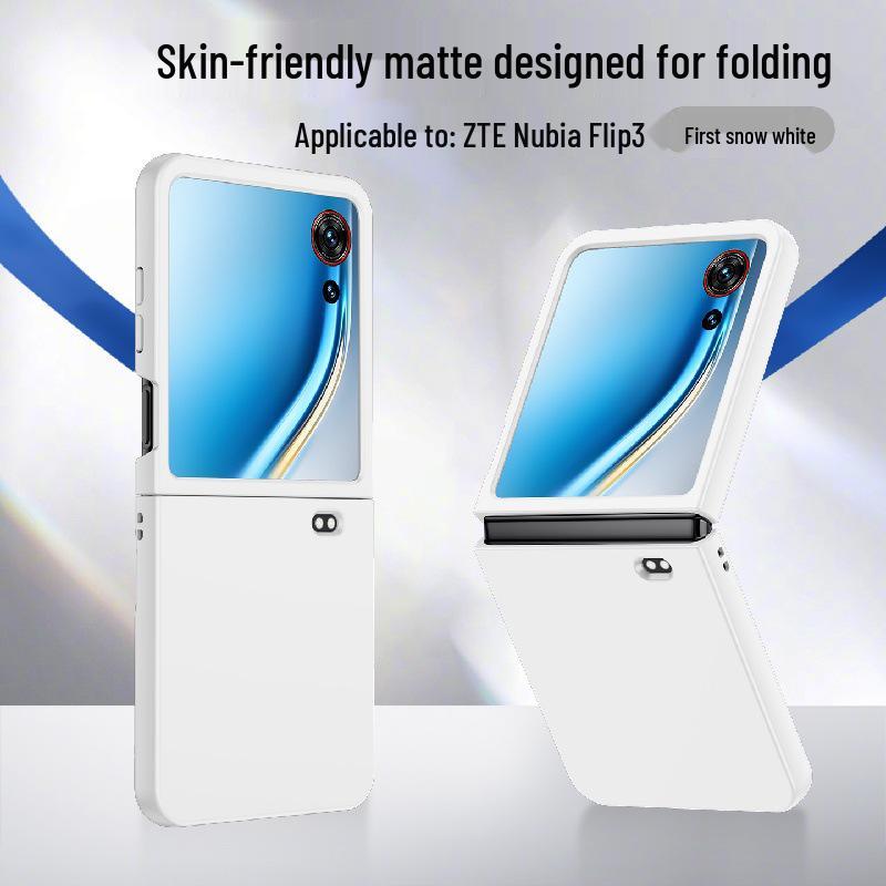 Matte Pure Color Scratch-Resistant Phone Case for ZTE Nubia Flip3 Nubia Flip3
Matte Pure Color Scratch-Resistant Phone Case for ZTE Nubia Flip3 Nubia Flip3
