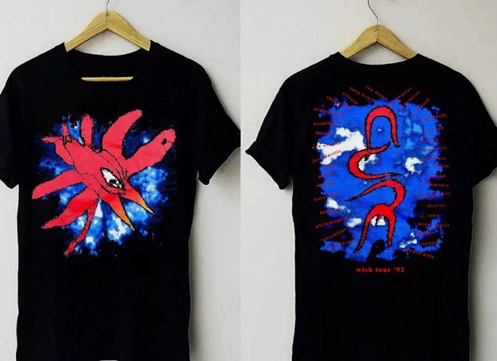 Vintage 1992 The Cure Wish Tour T-Shirt Rock Band Concert Tee Rare 90s S-5XL Unisex T-Shirt M
Vintage 1992 The Cure Wish Tour T-Shirt Rock Band Concert Tee Rare 90s S-5XL Unisex T-Shirt M