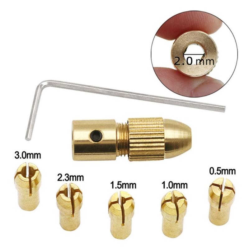 Copper Self Tightening Drill Chuck Hand Drill Clamp Brass Woodworking Clamp for ABS, Light Wood and Paperboards 1
Copper Self Tightening Drill Chuck Hand Drill Clamp Brass Woodworking Clamp for ABS, Light Wood and Paperboards 1
