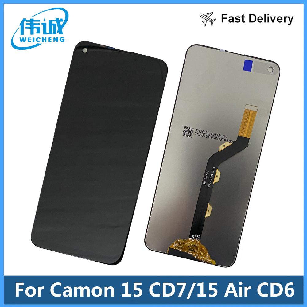 LCD Screen and Digitizer Full Assembly For Tecno Camon 15 Air CD6 CD6S
LCD Screen and Digitizer Full Assembly For Tecno Camon 15 Air CD6 CD6S