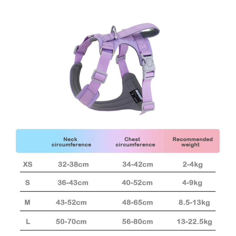 Explosion Proof Pet Vest Harness No-Pull Breathable Adjustable Dog Chest and Back for Small Medium Dogs Outdoor Walking XS
Explosion Proof Pet Vest Harness No-Pull Breathable Adjustable Dog Chest and Back for Small Medium Dogs Outdoor Walking XS