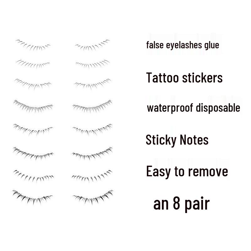 Трендовые натуральные накладные ресницы и одноразовые наклейки для уголков глаз
Трендовые натуральные накладные ресницы и одноразовые наклейки для уголков глаз