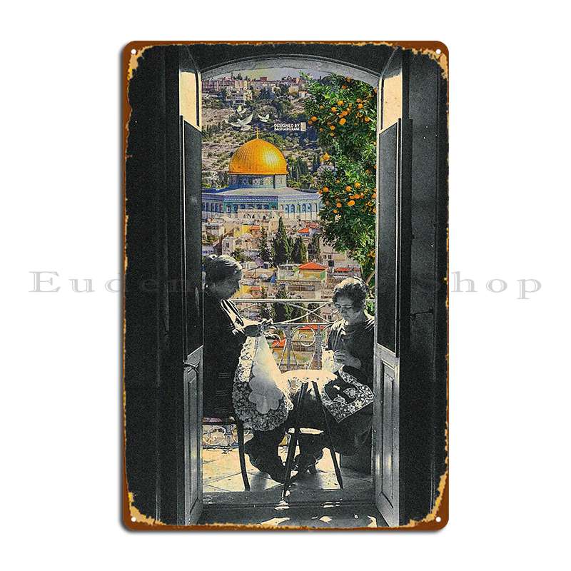 Eye On Jerusalem Metal Plaque Poster Decoration Kitchen Design Cinema Printing Tin Sign Poster 20x30cm
Eye On Jerusalem Metal Plaque Poster Decoration Kitchen Design Cinema Printing Tin Sign Poster 20x30cm