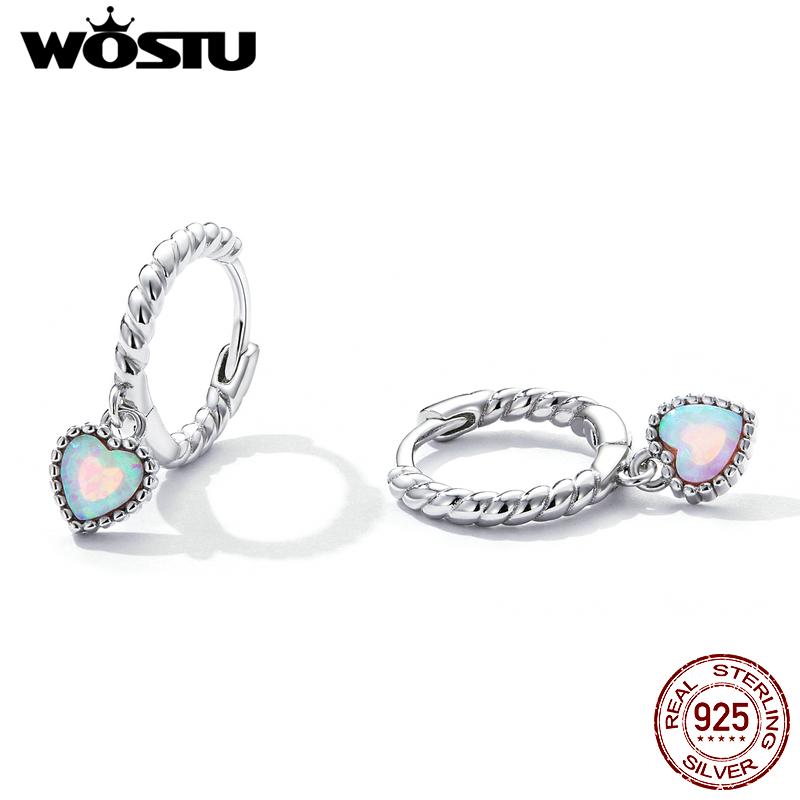 WOSTU Стерлингового Серебра 925 Круглые Бусины Опал Сердце Любовь Пряжки Серьги-гвоздики для Женщин Модные Вечерние Ювелирные Изделия Подарок 925 silver
WOSTU Стерлингового Серебра 925 Круглые Бусины Опал Сердце Любовь Пряжки Серьги-гвоздики для Женщин Модные Вечерние Ювелирные Изделия Подарок 925 silver