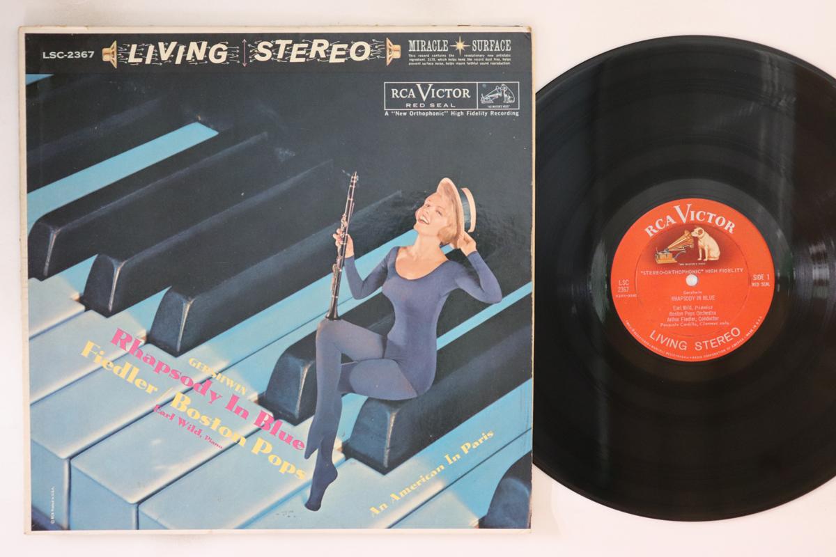 LP Record ARTHUR FIEDLER EARL WILDE BOSTON Gershwin Rhapsody In Blue An Amer LSC2367 RCA VICTOR RED 1960 US Classical Used
LP Record ARTHUR FIEDLER EARL WILDE BOSTON Gershwin Rhapsody In Blue An Amer LSC2367 RCA VICTOR RED 1960 US Classical Used