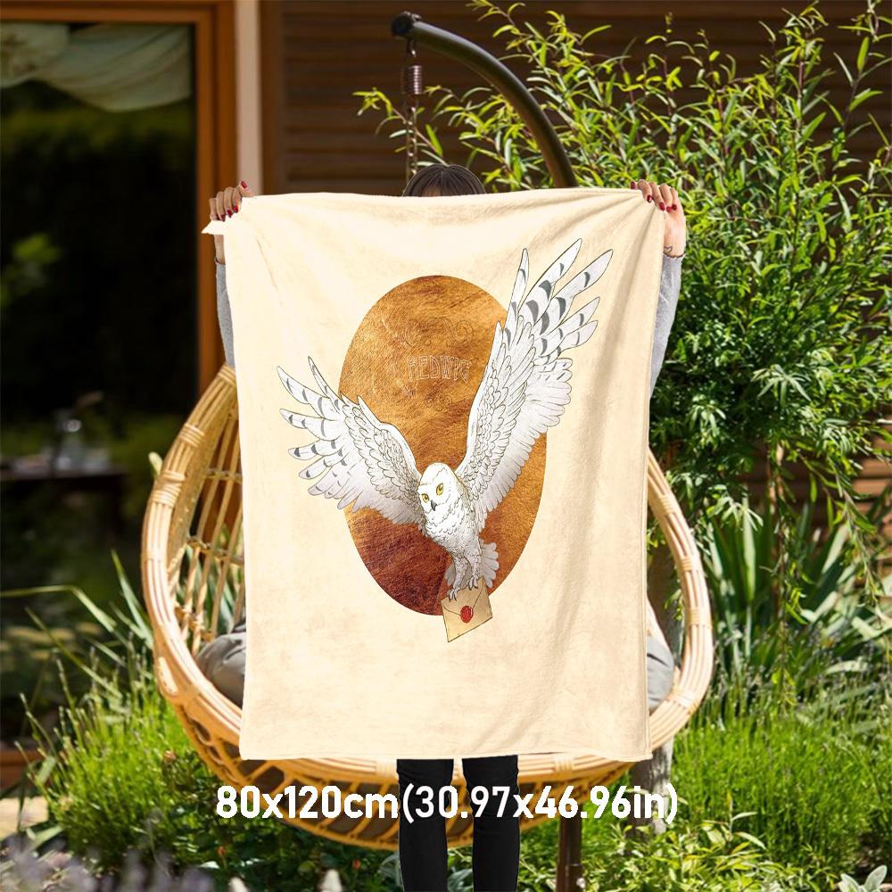 1pc Hedwig Owl Envelope Outdoor Flannel Throw Blanket All Season Soft Warmth,Home Decor 1031180 80x120cm
1pc Hedwig Owl Envelope Outdoor Flannel Throw Blanket All Season Soft Warmth,Home Decor 1031180 80x120cm