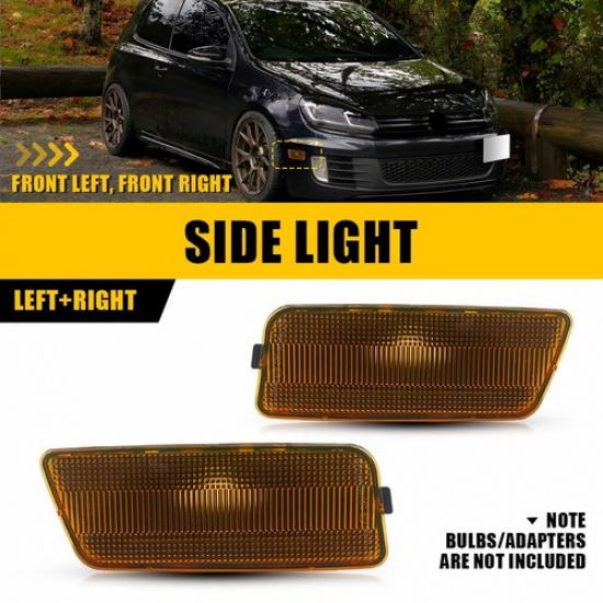 Amber Front Side Fender Marker Light Housing For 2010-2014 Volkswagen MK6 GTI Amber Lens Side Light Hou
Amber Front Side Fender Marker Light Housing For 2010-2014 Volkswagen MK6 GTI Amber Lens Side Light Hou